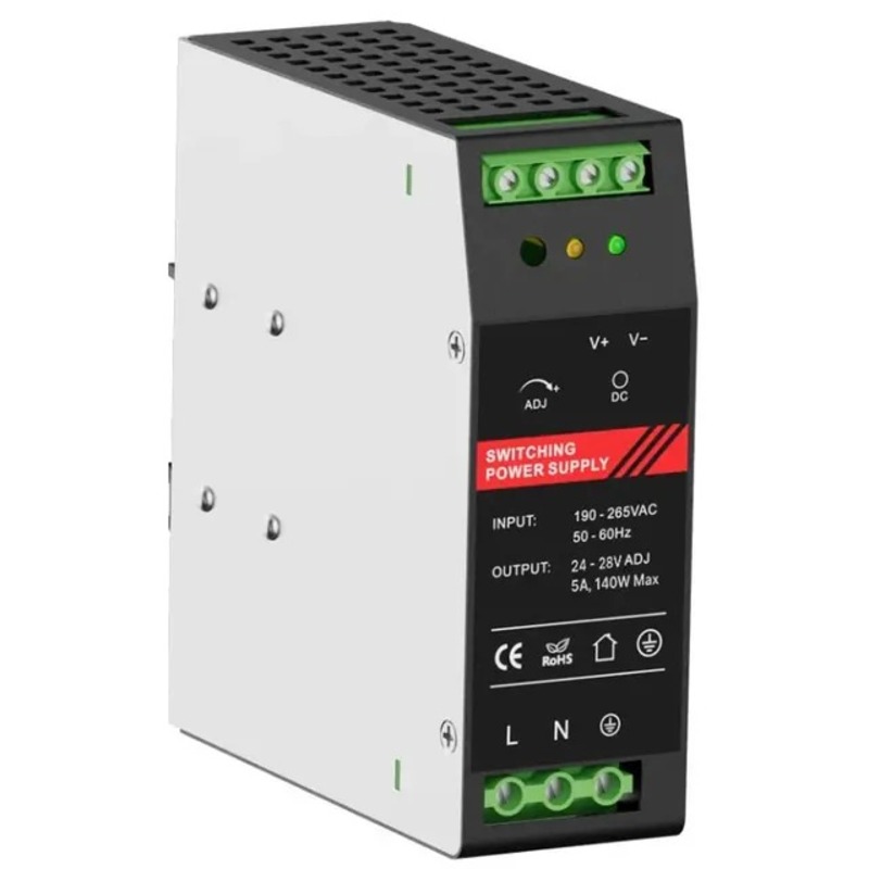 Источник бесперебойного питания Kraft PSU-1210DIN с креплением на DIN-рейку