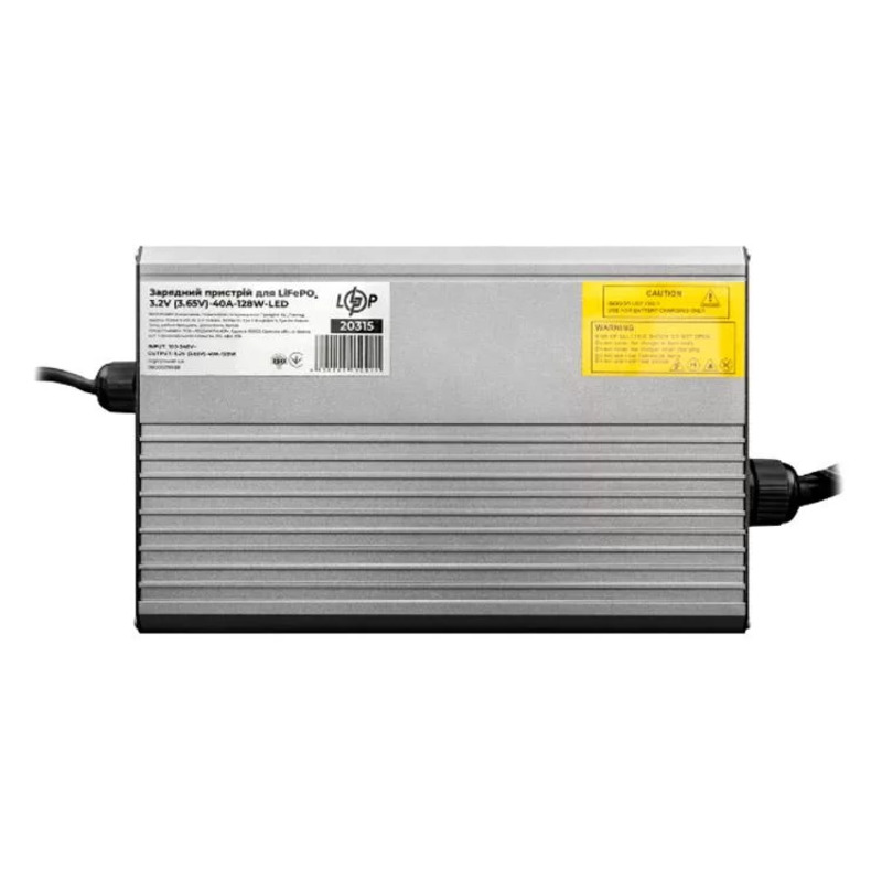 Зарядний пристрій для акумуляторів LiFePO4 LogicPower 3.2V (3.65V)-40A-128W-LED (LP20315)