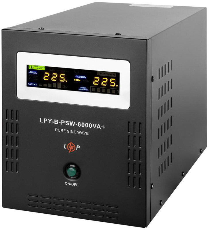 Источник бесперебойного питания LogicPower 48V LPY-B-PSW-6000VA+ 4200Вт 10A/20A (6615) - фото 1 Источник бесперебойного питания LogicPower 48V LPY-B-PSW-6000VA+ 4200Вт 10A/20A (6615) - фото 1