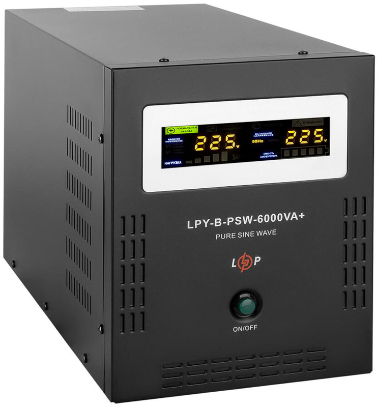 Источник бесперебойного питания LogicPower 48V LPY-B-PSW-6000VA+ 4200Вт 10A/20A (6615) - фото 2 Источник бесперебойного питания LogicPower 48V LPY-B-PSW-6000VA+ 4200Вт 10A/20A (6615) - фото 2