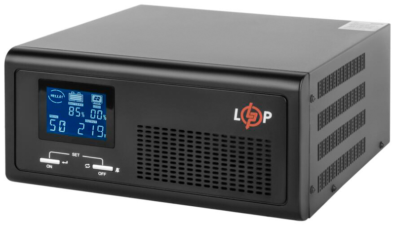 Джерело безперебійного живлення LogicPower LPE-B-PSW-430VA+ (300 Вт) 1-15 A