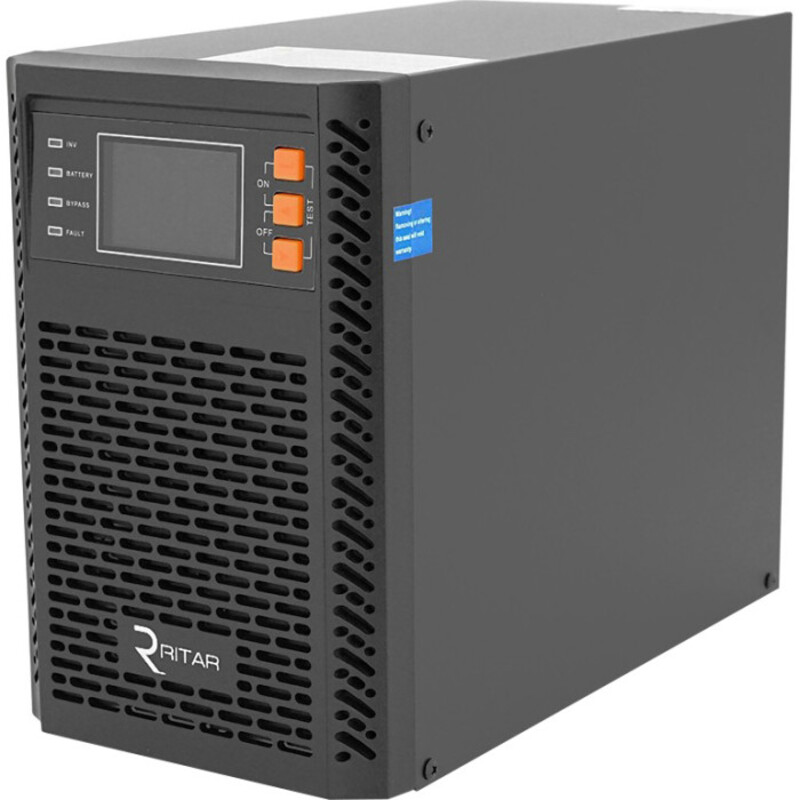 Источник бесперебойного питания Ritar TOWER PT-1KSLI-LCD, 1000W, 25.6VDC, 154Wh LiFePo4