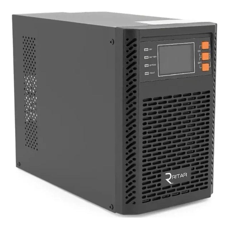 Джерело безперебійного живлення Ritar TOWER PT-2KSLI-LCD, 2000W, 51,2VDC, 307Wh LiFePo4 - фото 1 Джерело безперебійного живлення Ritar TOWER PT-2KSLI-LCD, 2000W, 51,2VDC, 307Wh LiFePo4 - фото 1
