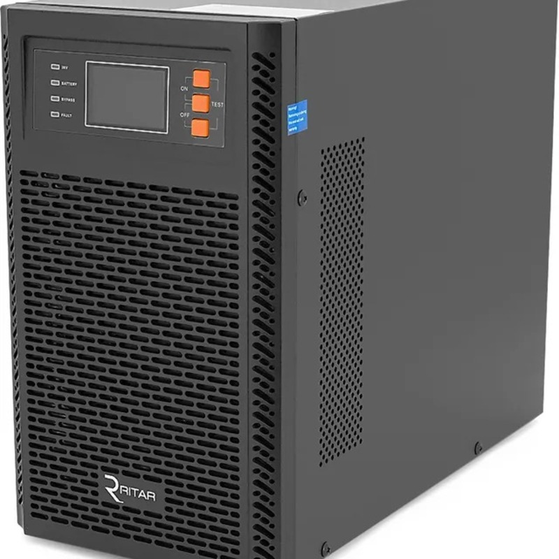 Джерело безперебійного живлення Ritar TOWER PT-3KSLI-LCD, 3000W, 76,8VDC, 460,8Wh LiFePo4 - фото 1 Джерело безперебійного живлення Ritar TOWER PT-3KSLI-LCD, 3000W, 76,8VDC, 460,8Wh LiFePo4 - фото 1