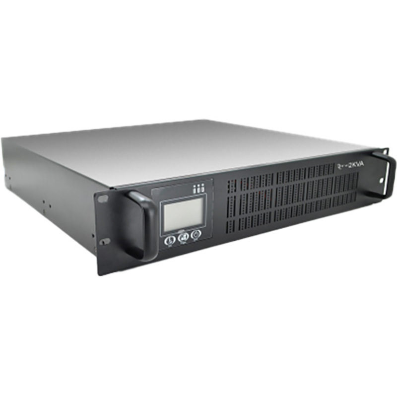 ИБП Ritar RT-2KSLI-LCD, RACK 2000VA (2000Вт), LiFePO4 76.8V 552.96Wh 2000C, charge 4-12A, 110-300V, 14.3 kg (438*532*88), Q1