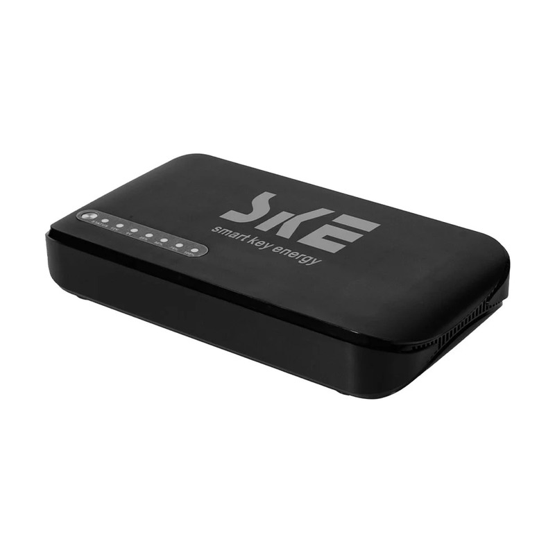 Джерело безперебійного живлення Mini UPS SKE POE-830P-LFP 20000mAh 5V/9V/12V/24V/PoE, LiFePo4 4*5Ah