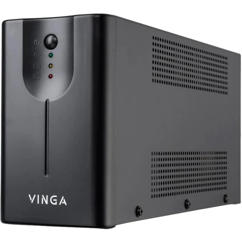 Джерело безперебійного живлення Vinga LED 800VA metal case (VPE-800M)