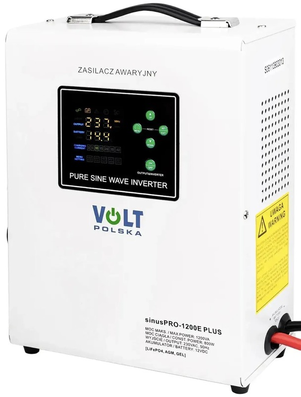 Джерело безперебійного живлення Volt Polska SINUS PRO 1200 E PLUS (3SPM12012M) Europe - фото 2 Джерело безперебійного живлення Volt Polska SINUS PRO 1200 E PLUS (3SPM12012M) Europe - фото 2