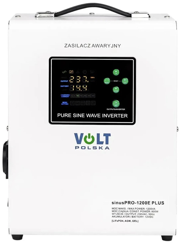 Джерело безперебійного живлення Volt Polska SINUS PRO 1200 E PLUS (3SPM12012M) Europe