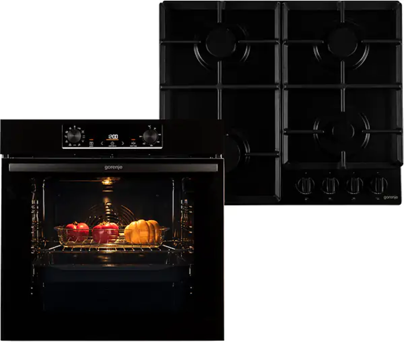 Встраиваемый духовой шкаф + варочная поверхность Gorenje BO6735E05B + G641EB Europe