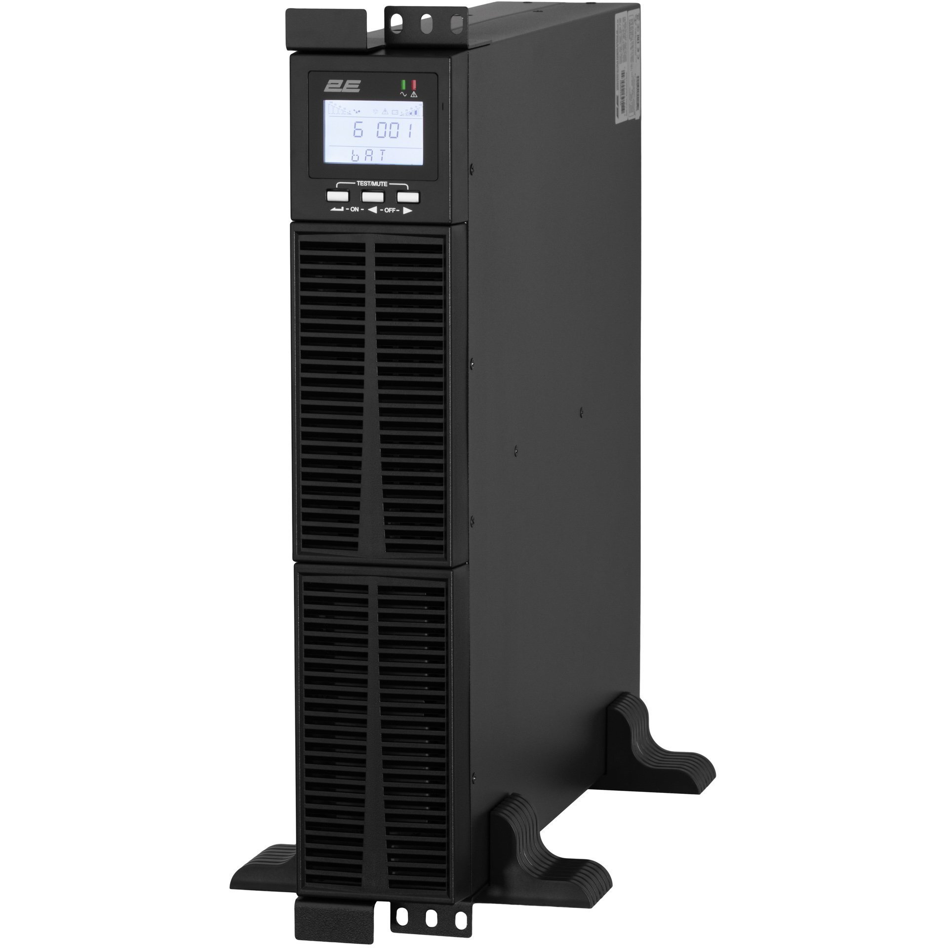 ДБЖ 2E OD2000RT, 2000VA/1800W, RT2U, LCD, USB, 4xSchuko (2E-OD2000RT)
