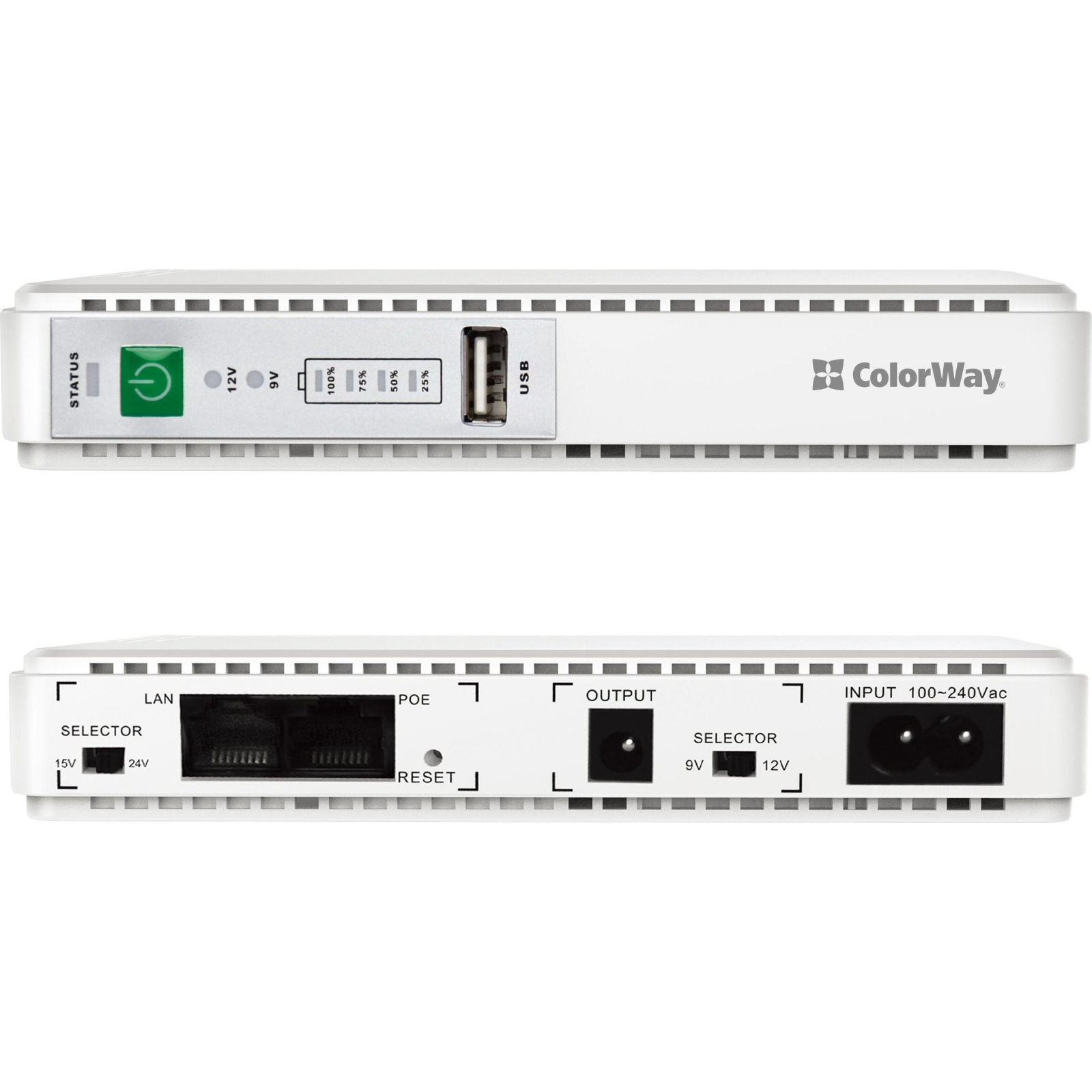 ДБЖ ColorWay CW-PB088LI1WT 21W (CW-PB088LI1WT) - фото 2