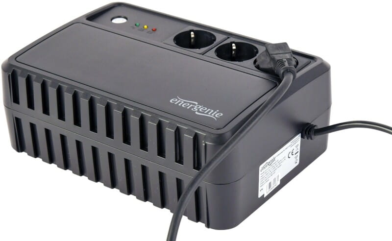 ДБЖ EnerGenie 800VA (EG-UPS-3SDT800-01) - фото 1
