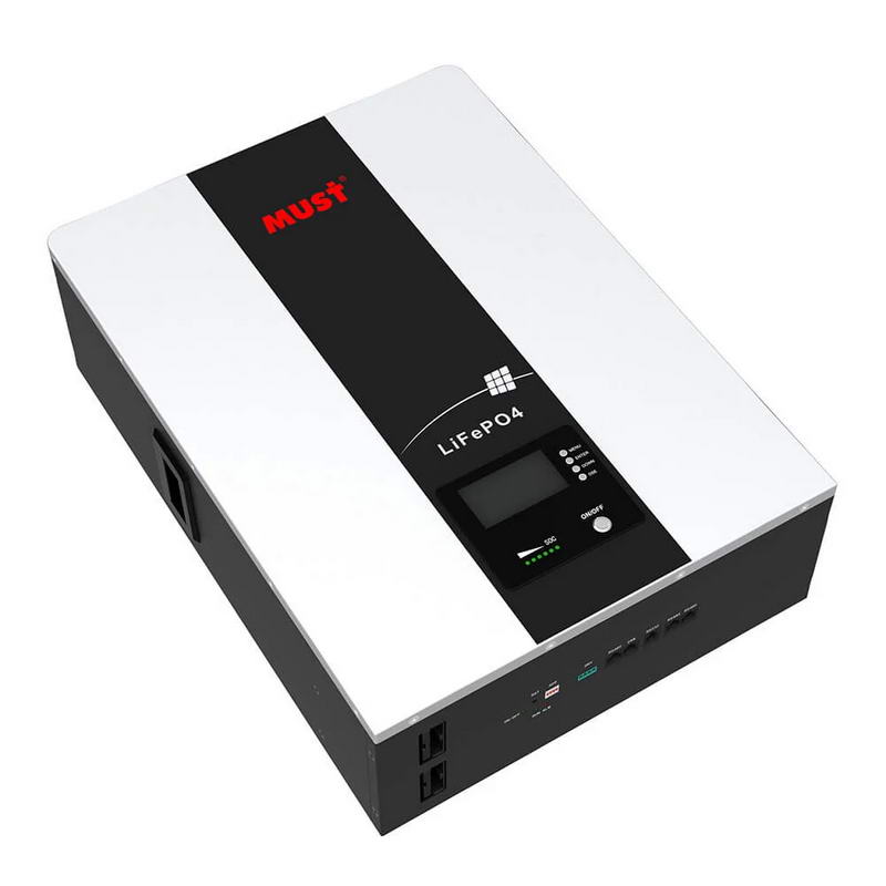 Акумулятор Must LP16-48100 PRO (LV/51.2V/100Ah/5.12kWh/LifePO4) - фото 1