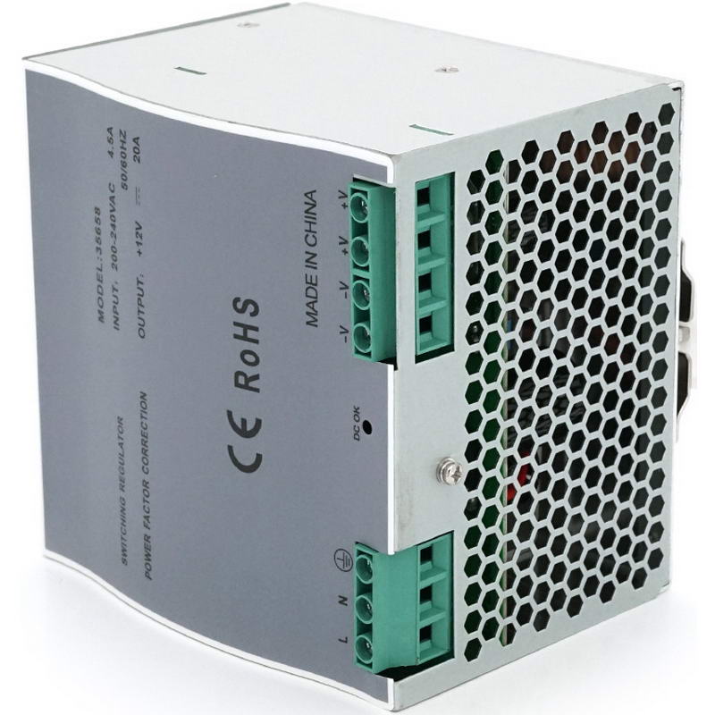 Источник питания Ritar RT-240-12 240Вт, 12В, 20А на Din-рейку - фото 3 Источник питания Ritar RT-240-12 240Вт, 12В, 20А на Din-рейку - фото 3