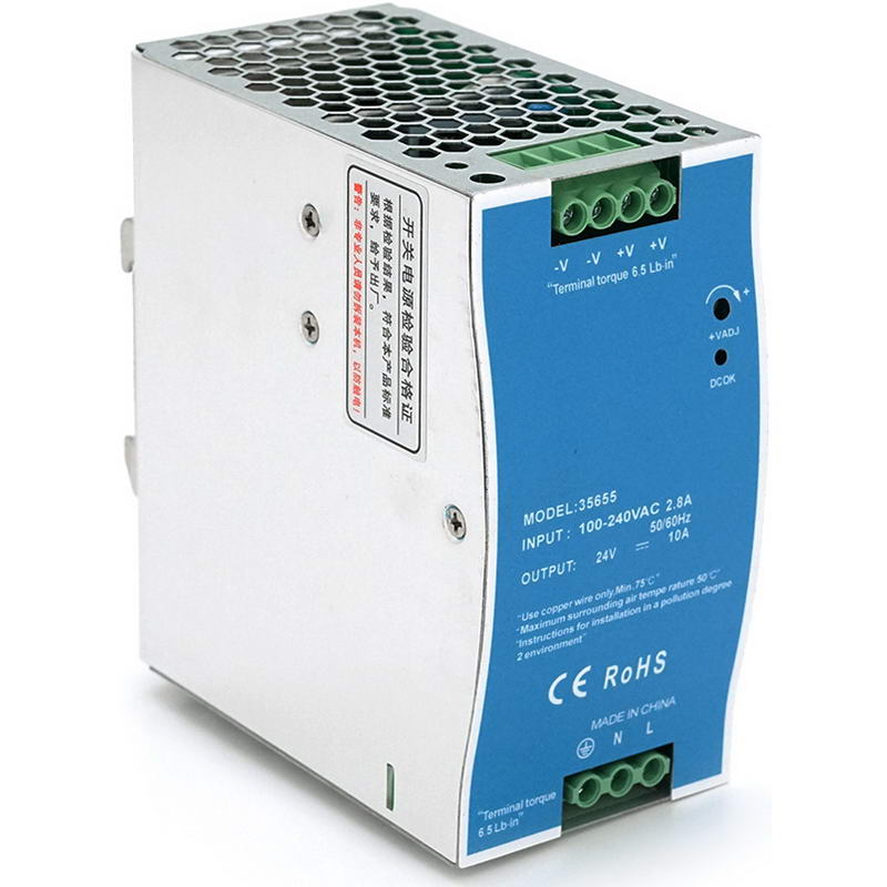 Джерело живлення Ritar 24В 10Ач (YDSDR-240600) на DIN-рейку