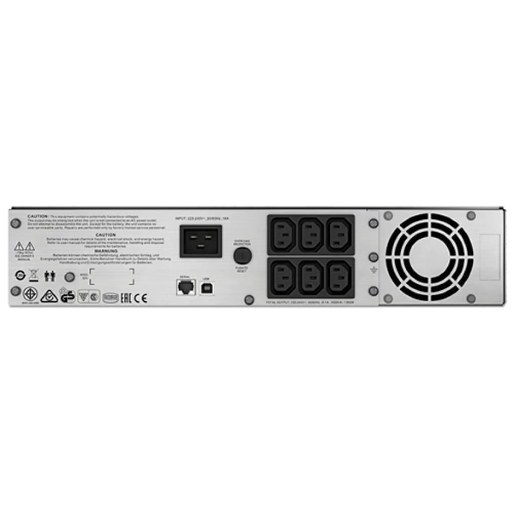 ДБЖ APC Smart-UPS C RM 2000VA LCD (SMC2000I-2U) - фото 1