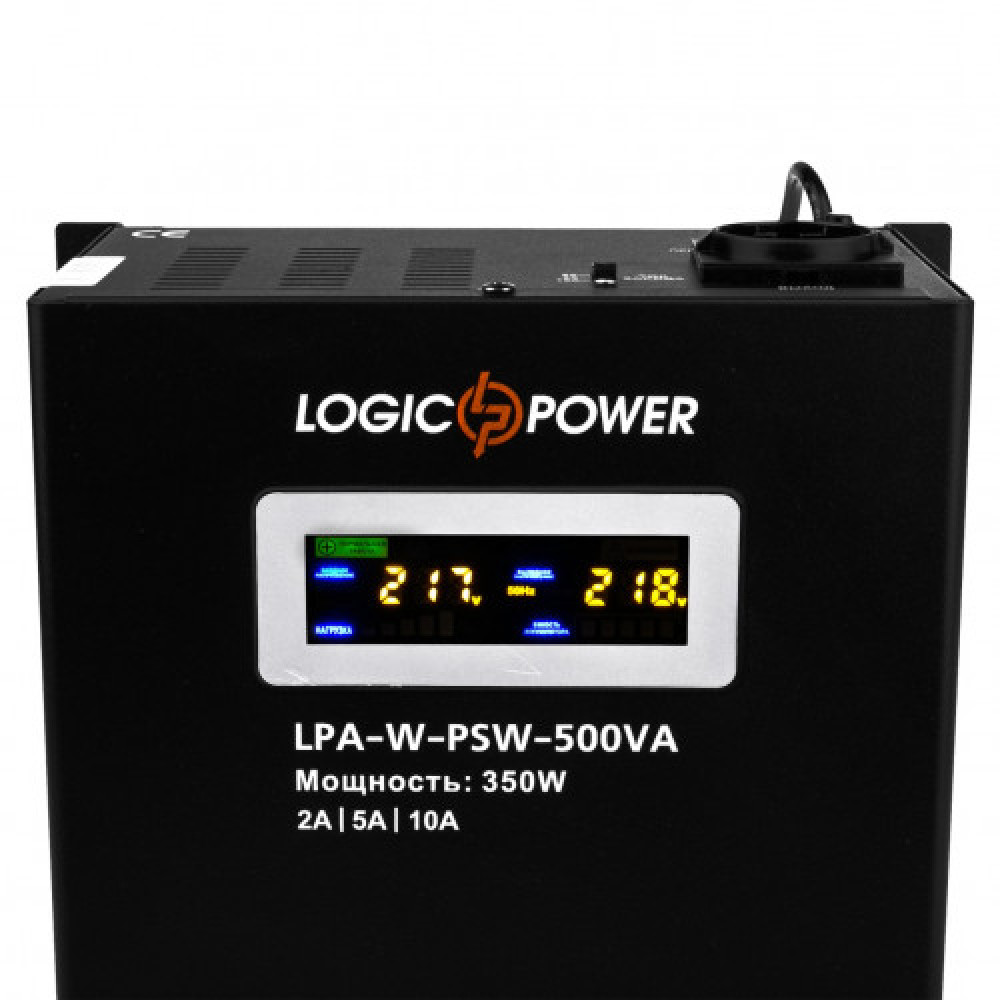 ДБЖ LogicPower LPA-W-PSW-500VA (7145) - фото 1 ДБЖ LogicPower LPA-W-PSW-500VA (7145) - фото 1