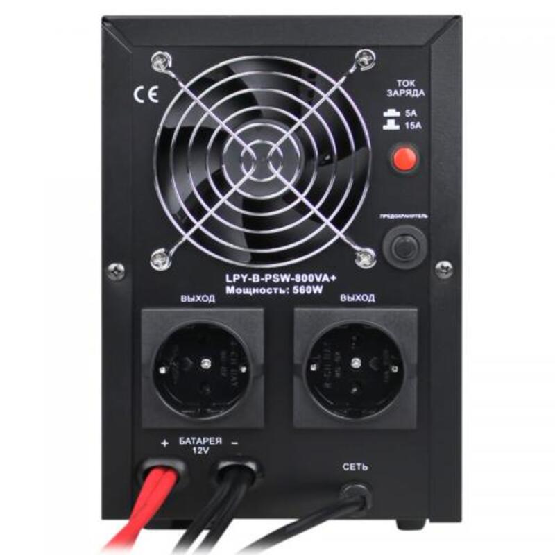 ИБП LogicPower LPY-B-PSW-800VA+ (4150) - фото 1 ИБП LogicPower LPY-B-PSW-800VA+ (4150) - фото 1