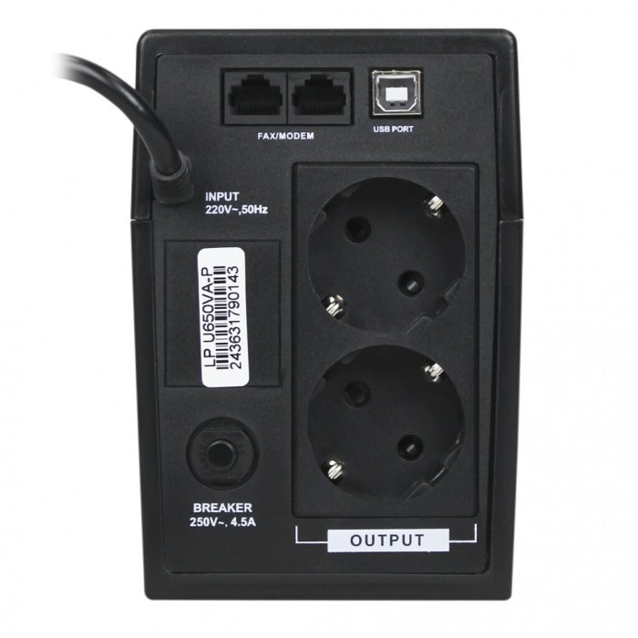 ИБП LogicPower U650VA-P (2436) - фото 2