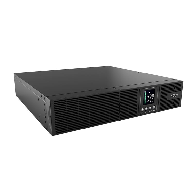 ДБЖ NJOY Aster 2K (UPCMCOP920HASCG01B), Online, 8 x IEC, USB, LCD, металл