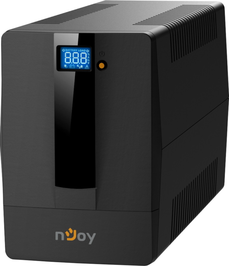 ДБЖ NJOY Horus Plus 1000 (PWUP-LI100H1-AZ01B), Lin.int., AVR, 4 x евро, USB, LCD, пластик