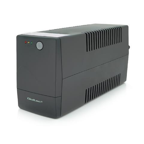 ДБЖ Qoltec QLT1000L-23972/29586, AVR, 3xSchuko