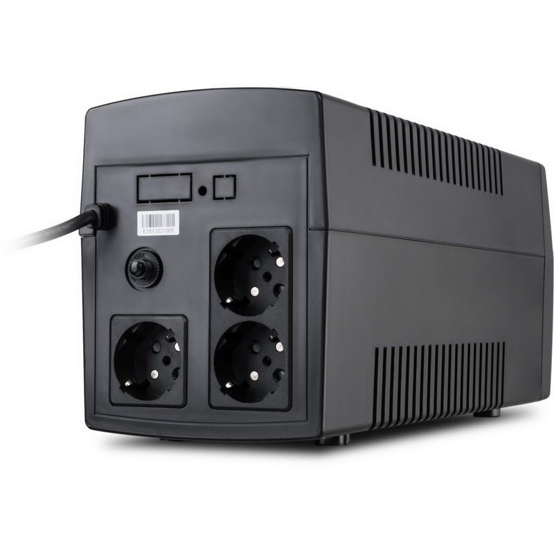 Джерело безперебійного живлення Vinga LED 1500VA plastic case (VPE-1500P) - фото 1