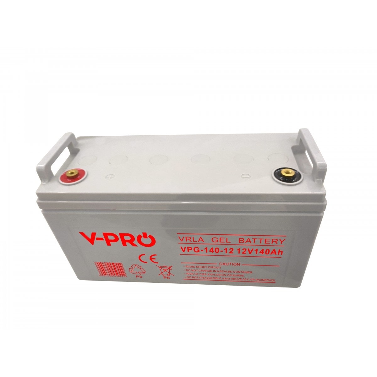 Гелевый аккумулятор для ИБП Volt Polska 12V 140Ah GEL VPRO PREMIUM (6AKUGEL140) - фото 2