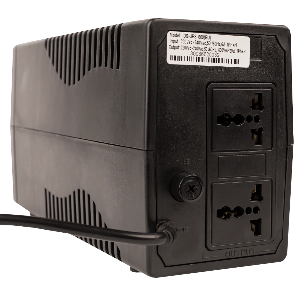 ДБЖ Hikvision DS-UPS600/EU, 360W - фото 2 ДБЖ Hikvision DS-UPS600/EU, 360W - фото 2