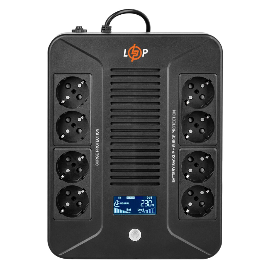 ИБП LogicPower LP-UL600VA-8PS (16160)