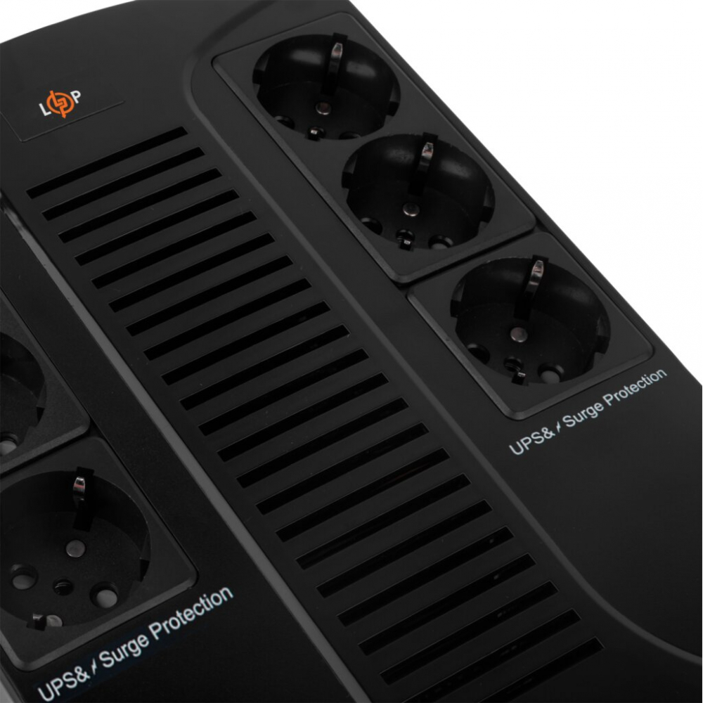 ИБП LogicPower 650VA-6PS (4324) - фото 1
