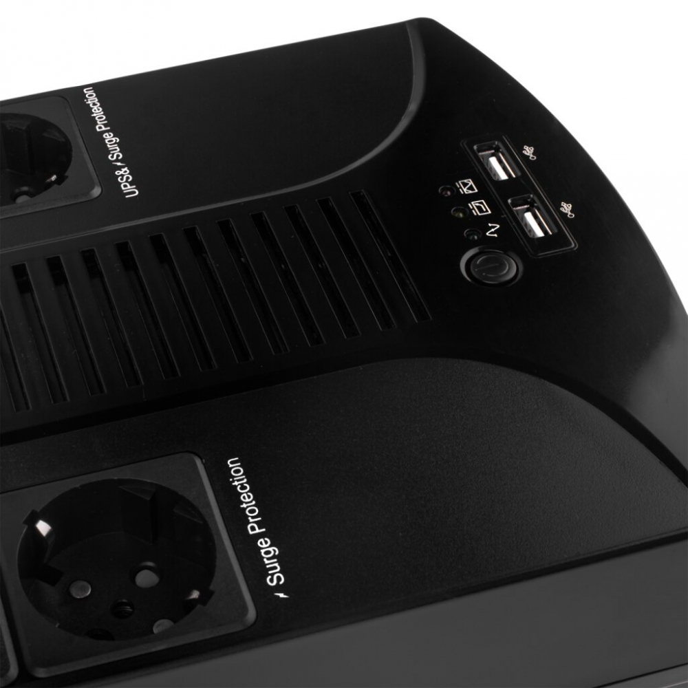 ДБЖ LogicPower 850VA-6PS (4325) - фото 1