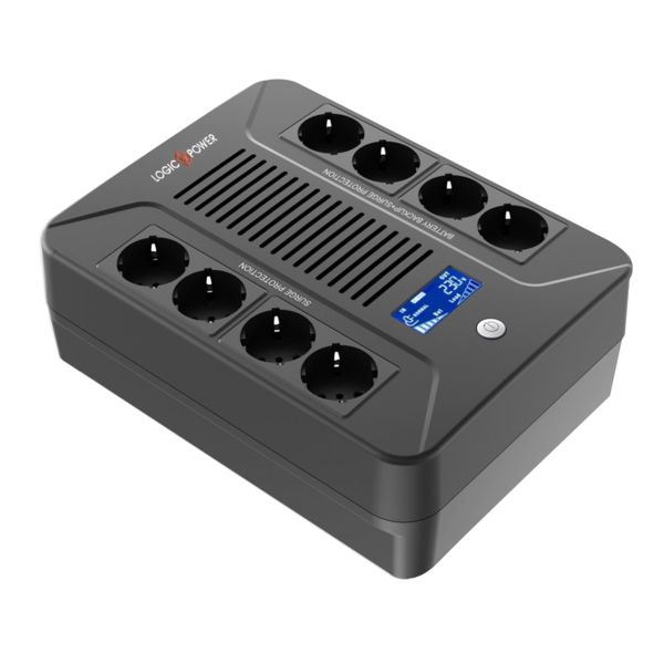 ДБЖ LogicPower LP-UL600VA-8PS (16160) - фото 2 ДБЖ LogicPower LP-UL600VA-8PS (16160) - фото 2