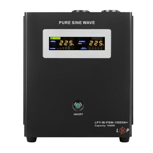 Комплект резервного живлення LogicPower W1500 + мультигелевая батарея 4140 Ватт (19810) - фото 1