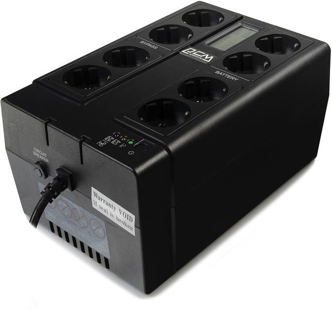 ИБП Powercom CUB-1000N LCD - фото 1