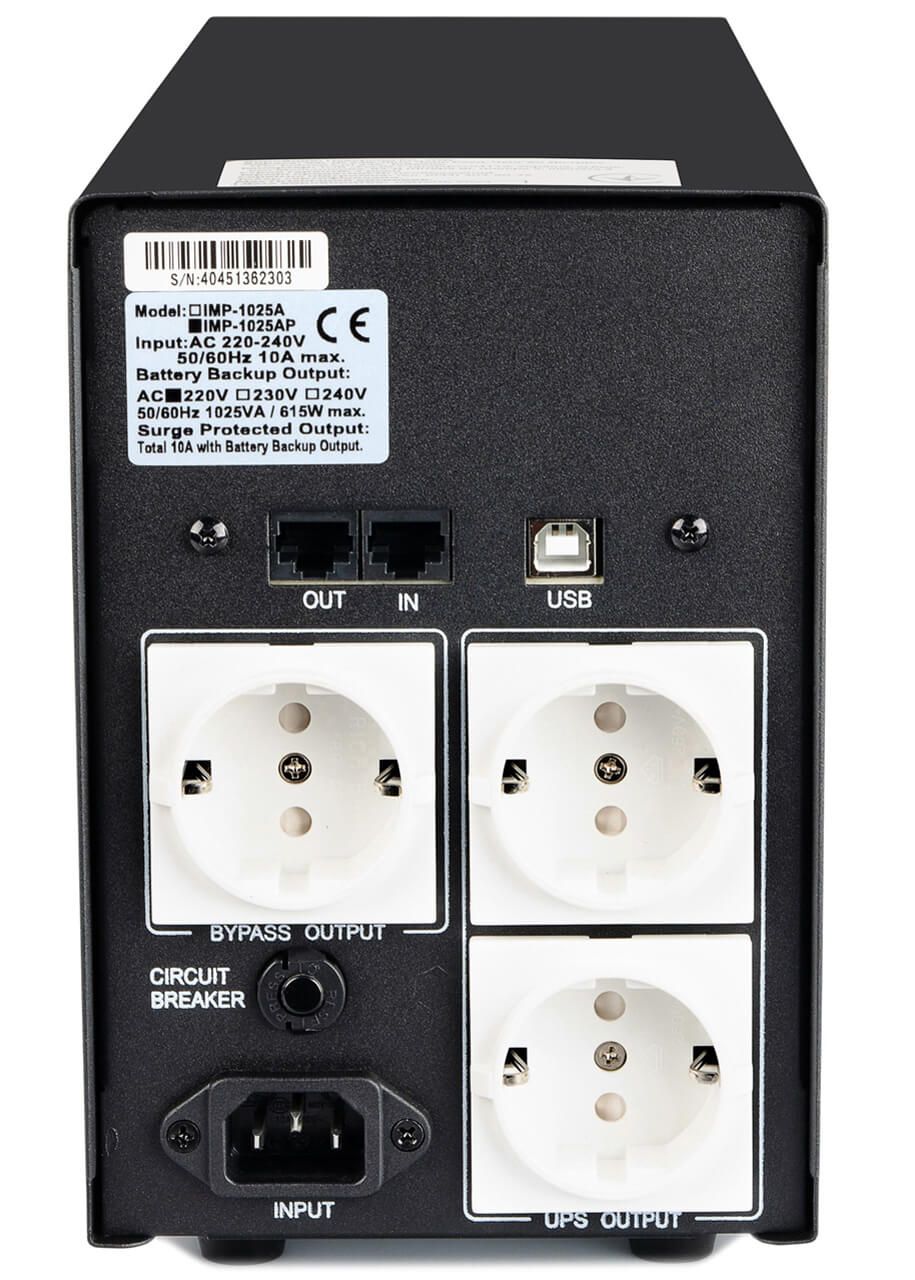ДБЖ Powercom IMD-1025AP - фото 2