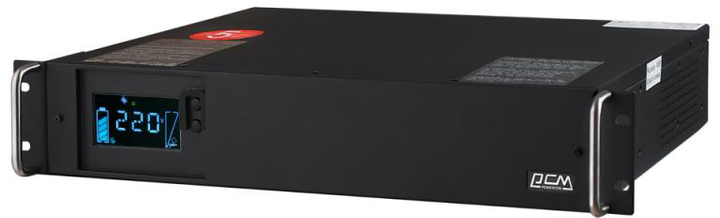 ДБЖ Powercom KIN-1500AP RM LCD 2U - фото 1