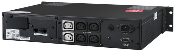 ДБЖ Powercom KIN-1500AP RM LCD 2U - фото 2