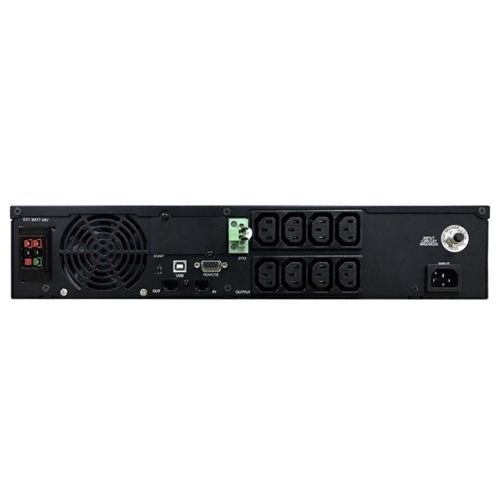 ИБП Powercom SRТ-1500A LCD - фото 2