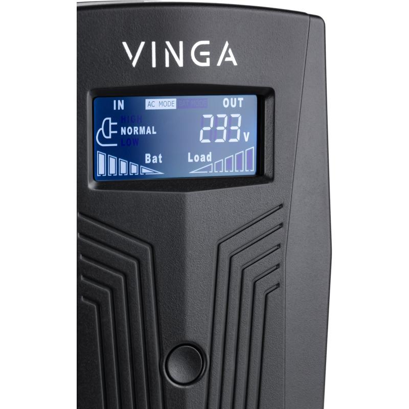 ИБП Vinga LCD 1500VA plastic case (VPC-1500P) - фото 1 ИБП Vinga LCD 1500VA plastic case (VPC-1500P) - фото 1