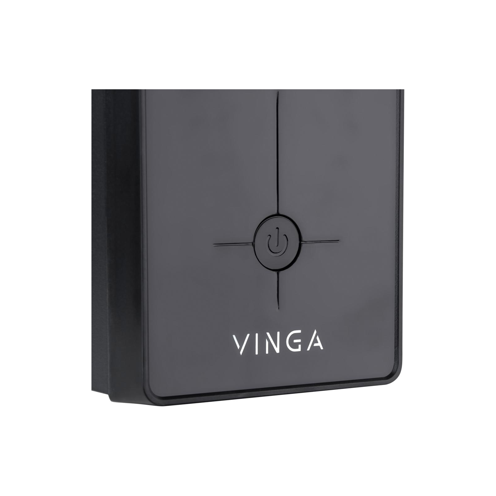 ДБЖ Vinga LCD 1200VA metal case with USB (VPC-1200MU) - фото 1