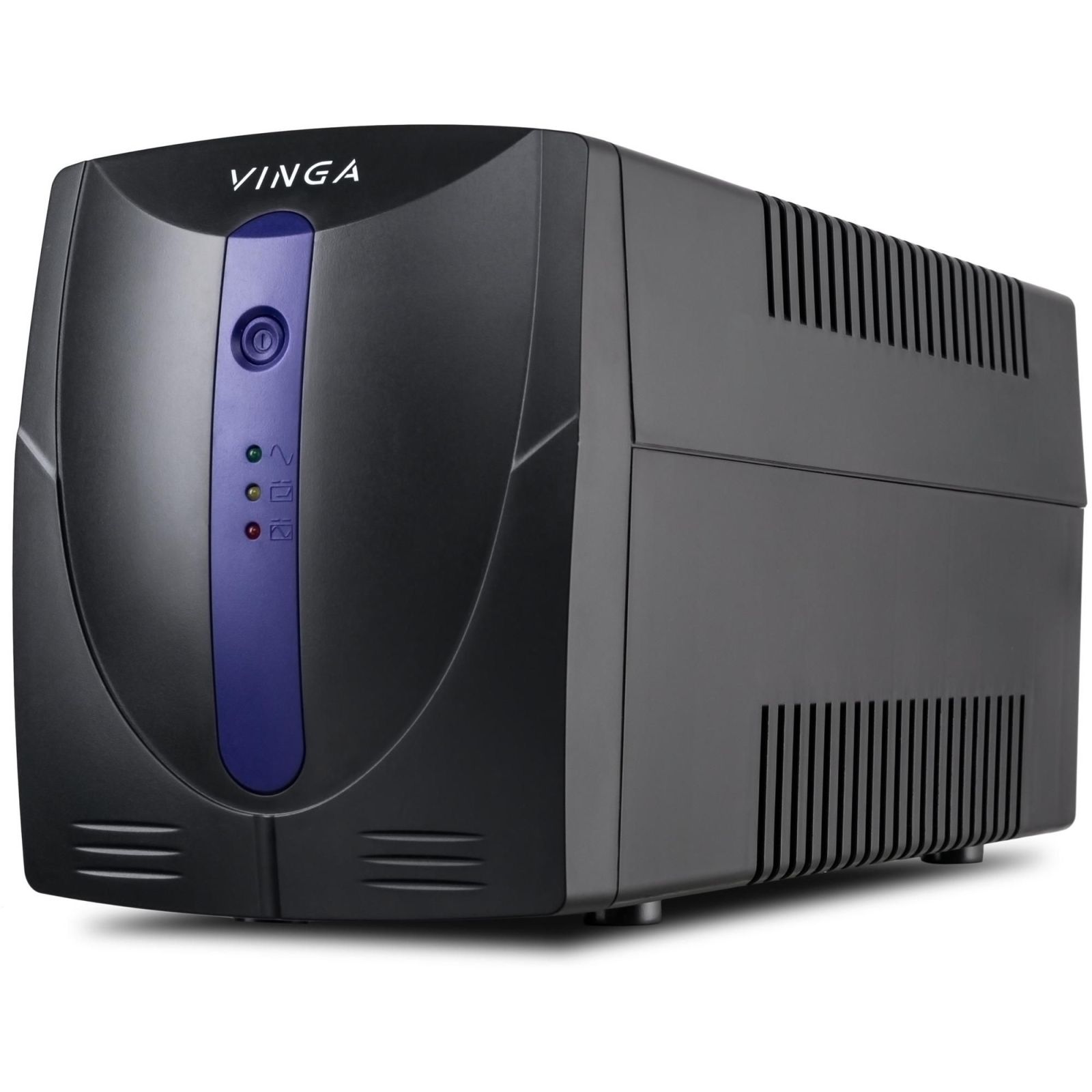 ИБП Vinga LED 800VA plastic case with USB (VPE-800PU)