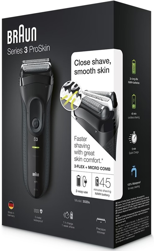 Електробритва Braun Series 3 3020s Black - фото 4