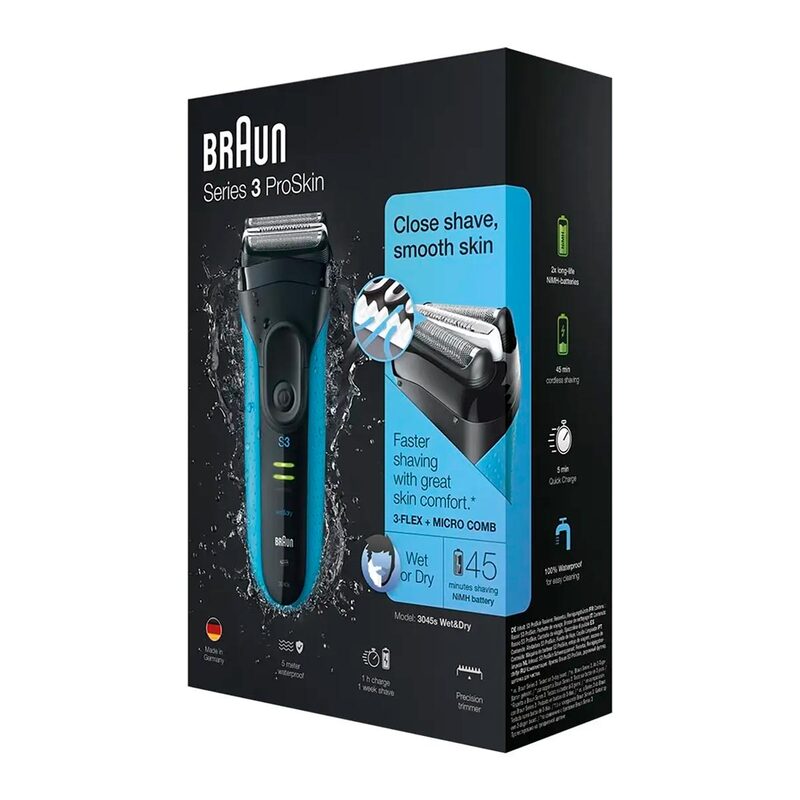 Электробритва Braun Series 3 3045s Wet&Dry Europe - фото 4