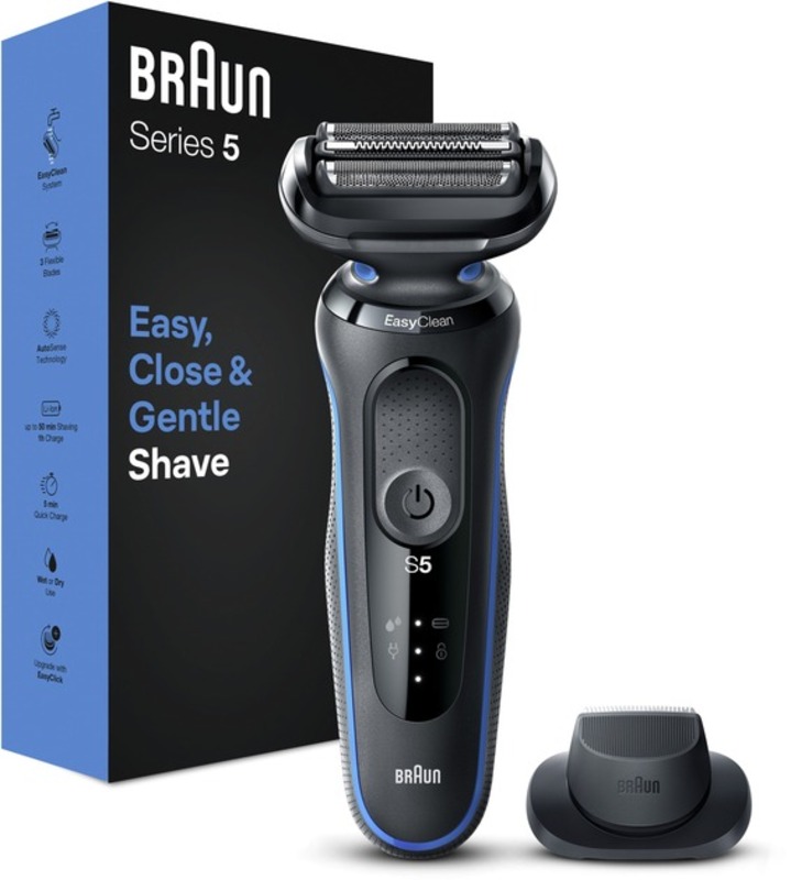 Електробритва Braun Series 5 51-B1200S Blue - фото 4