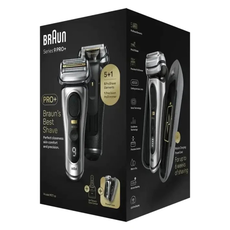 Електробритва Braun Series 9 Pro+ 9577cc Wet&Dry Europe - фото 4