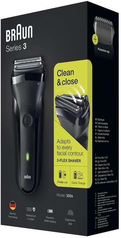 Електробритва Braun Series 3 300s Black Europe - фото 4