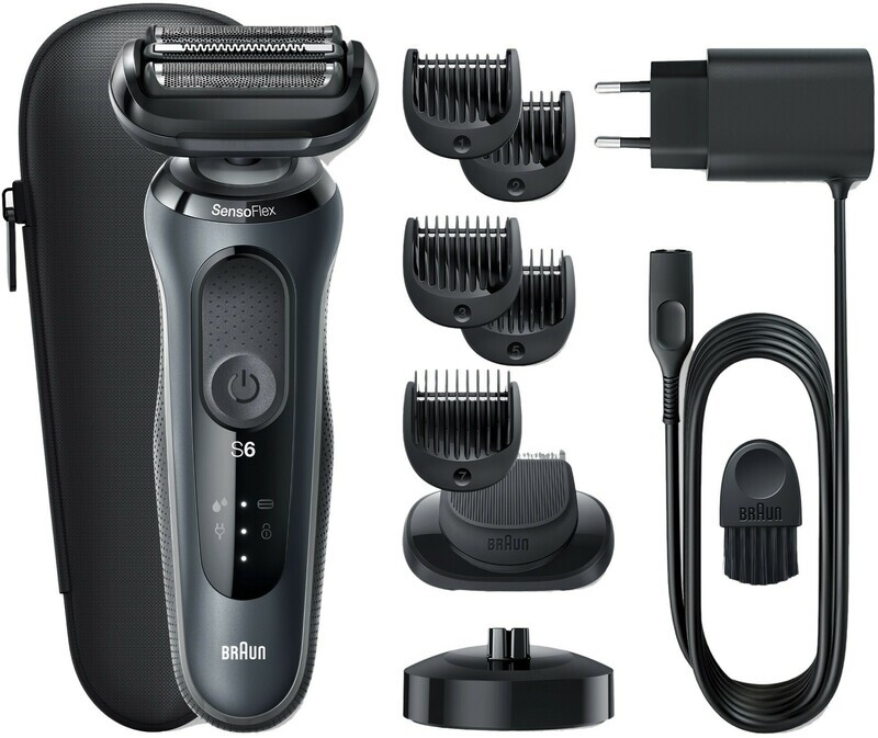 Электробритва Braun Series 6 SensoFlex Wet&Dry 60-N4500cs Europe - фото 3 Электробритва Braun Series 6 SensoFlex Wet&Dry 60-N4500cs Europe - фото 3