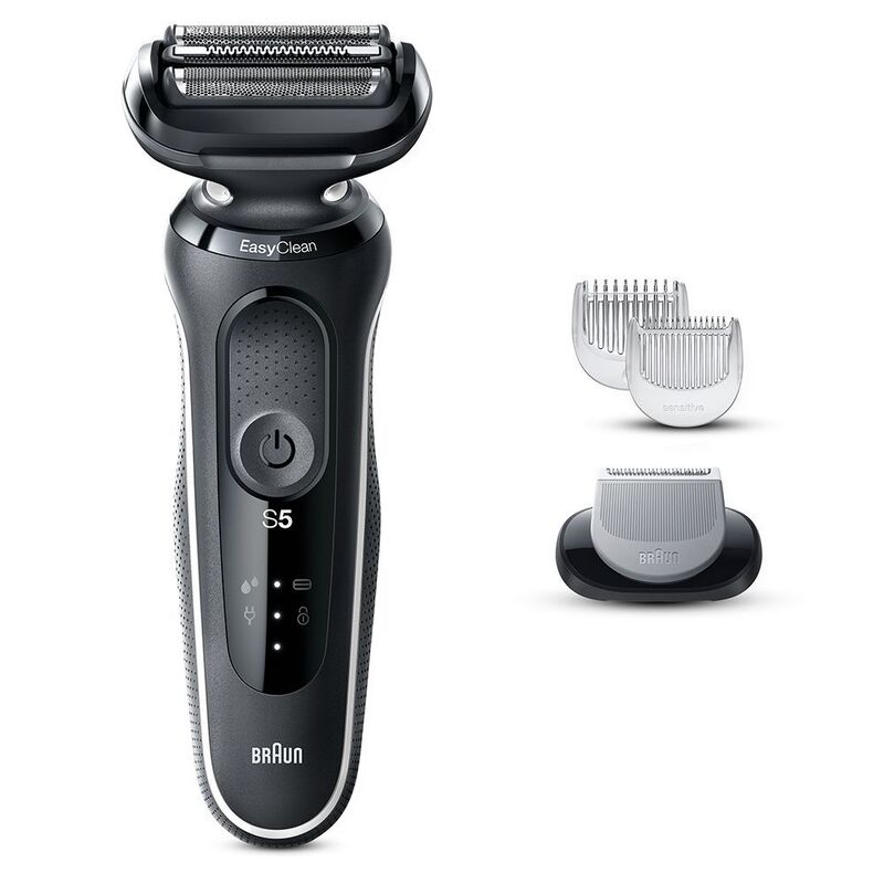 Електробритва Braun Series 5 51-W1600s чорний/білий